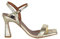 Angel Alarcon Zapatos con TACÓN Carole de la Talla 37 en Color Platino