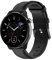 Yikamosi Compatibile con Amazfit GTR Mini Cinturino per Donne e Uomini,20MM Sgancio Rapido vera pelle Chiusura in acciaio inossidabile Cinturino di Ricambio per Amazfit GTR Mini(A2174),Nero