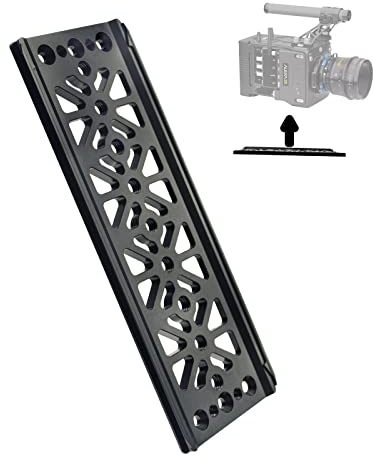 DF DIGITALFOTO Camera Dovetail Plate, Compatible with ARRI ALEXA 35, Mounting on Trinity, DJI RONIN 2, TIFFEN Steadicam M-2 etc., with Anti-off Design, Max. Load 50kg, 25 * 8.96cm, Lightweight