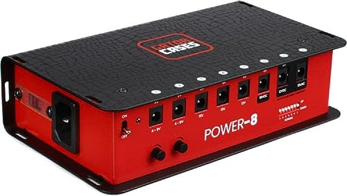 Gator Frameworks GTR-PWR-8-F Pedal Board Power Supply 8 Outputs EU