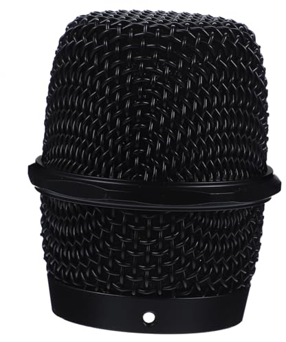 VICASKY Metall Mikrofon Mesh Köpfe - Ersatz Vocal Mikrofon Gitter -Metallkopf mit Schwamm Wird zum Austausch von Mikrofonen verwendet