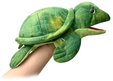LOMTRATS Meerestier-Handpuppen für Kinder, Kleinkinder umfassen Haie, Wale usw. mit beweglichen offenen Mündern, perfekt zum Geschichtenerzählen,Geburtstagsgeschenke