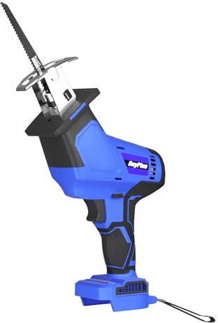 Compact Brushless One-Handed Reciprocating Saw with Safety Switch Lock, Tool Only