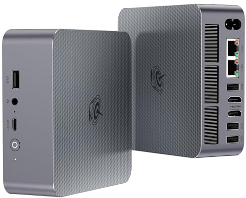 Beelink EQR6 Mini PC AMD Ryzen 9 6900HX, 24GB DDR5 1TB PCIE4.0 SSD Dual LAN Mini Computer with AMD Radeon 680M, Dual 4K Display/ USB3.2/ WiFi6/ BT5.2 / Home/Office/Gaming
