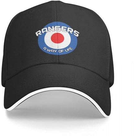 Basecap Rangers A Way of Life Every Saturday We Follow Football Fan Geschenk Glasgow Retro Mod Design Baseball Cap Geschenk