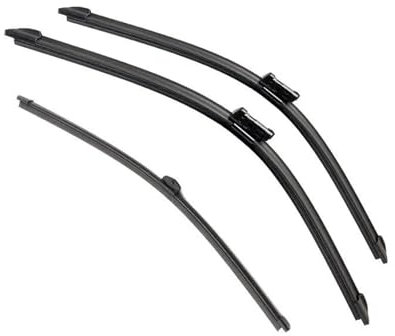 Für BM&W x1 F48 2015 2016 2017 2018 2019 2020 Auto Vorne Hinten Wischer Klingen Weiche Gummi Scheibenwischer Windschutzscheibe Auto SCHEIBENWISCHER(3 wipers)