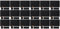 Amosfun 18 Sets Placemat Set Cutlery Holder Flatware Organizer Cutlery Storage Pouch Jewlery Kit Table Setting Placemat Silverware Chest Woven Dinging Plate Mat Dish Placemats Felt Black