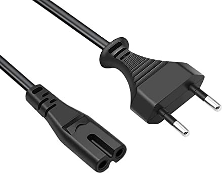 AC Power Cord Stromkabel Replacement for Karcher RR 5025-C 5025-C 5028D 5026 Portable CD Radio Netzkabel 2 polig C7 Plug Cable