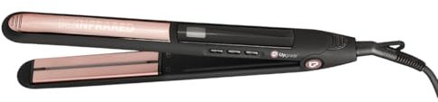 Upgrade - Piastra per Capelli Professionale Infrared - Slim - Con Elegante Design Rosa - Piattini Stretti - Per Tutte le Tipologie di Capello - Limited Edition