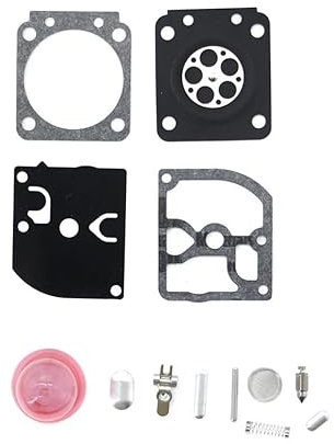 HQQYGDM For Carburetor Repair Kit for STIHL FS45 FS46 FS75 FS80 FS85 HT70 HT75 HS45 with for Primer Bulb for Zama C1Q-S63 Chainsaw