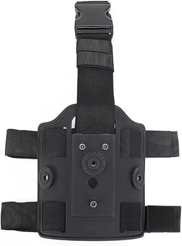 Airsoft Drop Leg Platform Tactical Thigh Mount Rig Platform Holster Panel mit verstellbaren Oberschenkelgurten und Schnellverschlüssen