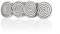 Eburya - Keltische Haarspange - Handgefertigt in England - Silber - One Size - 1 Stück - Unisex - Keltisch - Haarspange - Erwachsene
