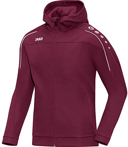 JAKO Classico Kapuzenjacke Damen Rot, 40 Damen