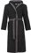 Ladeheid Peignoir de Bain Éponge 100% Coton Homme LA40-190 (Noir-30/Gris Foncé-12, XL)
