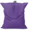 HAPPERS Sitzsack XXL Kunstleder Indoor Lila mit Füllung für den Innenbereich. Riesiges Kissen, vielseitig, kann als Ersatz für das Sofa oder auch das Bett verwendet, Big Puff