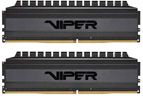 Patriot Viper Blackout RAM Series DDR4 64GB (2 x 32GB) 3000MHz C16 Kit di Memoria Gaming XMP 2.0 Nero