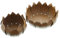 FRANK FLECHTWAREN Lot de 2 coupelles en forme de feuilles
