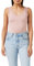 PIECES Pcbarbera Lace Top Noos Débardeur, Misty Rose, L Femmes