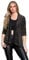H&F Girls Womens Ladies Waterfall Open Drape Long Sleeve Sparkling Glitter Shiny Sequins Laurex Cardigan Novelty Party Top Floaty Duster Coat Blazer Dress Plus Size 14-28 (18, Gold-1)