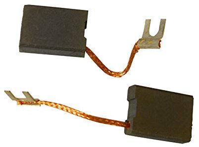 2 x Kohlebürsten für Bosch Kapp- und Gehrungssäge GCM10J 6,3 x 16 x 22 mm