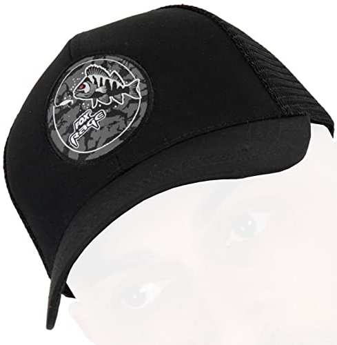 Fox Rage Cap für Raubfischangler Limited Edition Black Perch Trucker Cap