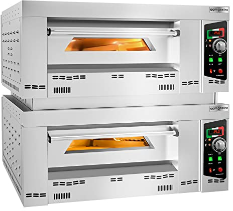 GGM Gastro | GEP9#GEP9 | Gas Pizzaofen - 9+9x 34cm - Manuell