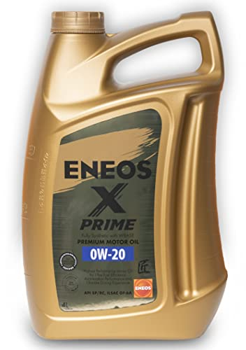 ENEOS Motoröl 0W20 Longlife X PRIME 0W20 Öl 4L - Vollsynthetisch Motorenöl 0W20, Motor öl Erweiterte Formel Auto 0W-20 Motoröl
