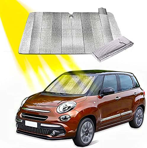 Phantasy Sonnenschutz für die Windschutzscheibe, Sonnenschutz für Auto, Windschutzscheibe, Schutz gegen UV-Strahlen, Sonnenschutz für Auto, faltbar und tragbar (140 x 80 cm)
