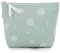 MIMUSELINA Trousse de Toilette pour Bébé Nouveau-né - Sac de Toilette Fait Main - Plastifié Anti-ajouré et Imperméable - Dents de Léon Menthe