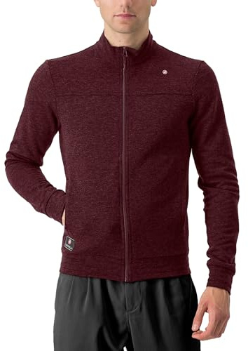 CASTELLI 4523557-625 VIGORELLI TRACK JKT Jacket Unisex DEEP BORDEAUX Größe L