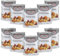 Salysol Snacks Nuts Cocktail 10 x 50g Cans - Delightful Blend of Natural Almonds, Hazelnuts, Cashews, Salt Peanuts, Walnuts, Roasted Corn, Honey Peanuts - Ideal for Care Package
