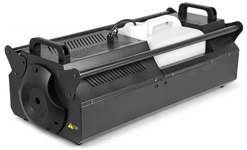 HLGKBY 3000-W-Nebelmaschine, Bühnenrauchmaschine, kabellose ferngesteuerte Nebelmaschine mit LCD-Bedienfeld, 10 l großes Fassungsvermögen, für Weihnachtshochzeiten, Disco-Partys