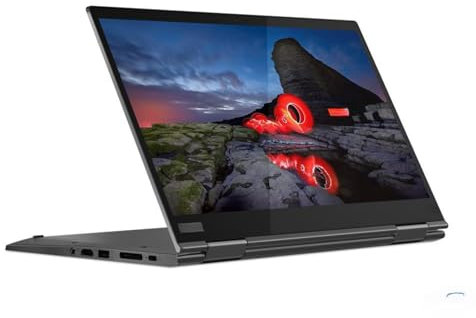 Lenovo ThinkPad X1 Yoga Gen 5 2-in-1 Laptop | 14 1920x1080 FHD | Core i5-10210U - 512GB SSD Hard Drive - 16GB RAM | 4 cores @ 4.2 GHz Win 10 Pro Black (Renewed)