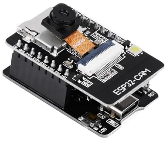 diymore 1 Stücke für ESP32 USB C für ESP32 CAM Entwicklungsplatine, WLAN/Bluetooth, DC 5V Dual-Core-Entwicklungsplatine mit 2640 Kamera Modul