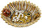 CAIRIAC Sunflower Jewelry Dish Trinket Tray Ceramic Key Tray Bowl for Entryway Table, Sunflower Candy Dish Soap Holder Decorative Bowl for Home Decor Kitchen Sink Bathroom Counter (Bee, Ladybug)