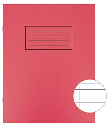 Silvine A5 Exercise Books (Pack of 10) (One Size) (Red)