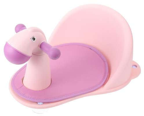RORPOIR Baño Antideslizante Con Diseño Animal Soporte Estable Para Niña Meses Silla Higiénica Para Bañera Infantil Con Mejorada Modelo Caballo