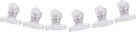 Losueeun 6 Stueck/Set Rusian C Kurve Nagel Klemmen Klipps Multifunktionswerkzeug Acryl Naegel Pinchers Transparent