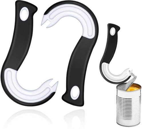 Zugring Dosenöffner - J Förmig Dosenöffner Ring Pull Senioren | Ergonomisch | Rutschfest