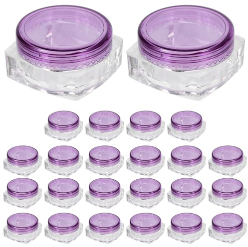 WRITWAA 24pezzi Barattoli Vuoti Per Con Contenitori Ricaricabili Per Per Unguenti Per Facile e Utilizzo
