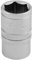 Draper 16537 3/8-Inch Square Drive 6 Point Metric Socket, 12mm Size, Blue