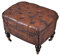 unbekannt Englischer Sitzhocker Chesterfield Hocker Kunstleder Polsterhocker Bank fha022 Palazzo Exklusiv