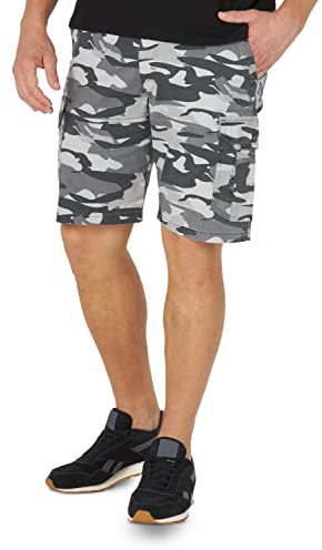 Lee Herren Extreme Motion Swope Short Cargos, Graphit-tarnmuster, 34 EU