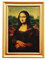 3D Mona Lisa Louvre Paris Frankreich Kühlschrank Kühlschrankmagnet Touristische Souvenirs Handarbeit Harz Handwerk Magnetische Aufkleber Home Küche Dekoration Reise Geschenk