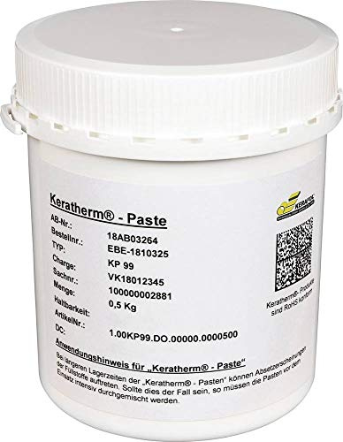 Kerafol 500 g KERATHERM KP99 Waermeleitpaste 9.2 W/mK 500g Temperatur (max.): +200 °C