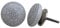 Knauf für Schrank, Schublade, aus Keramik, handbemalt, 12 Stück Grey & White knopfe grau weiß PUSHPACRAFTS (12) XFER