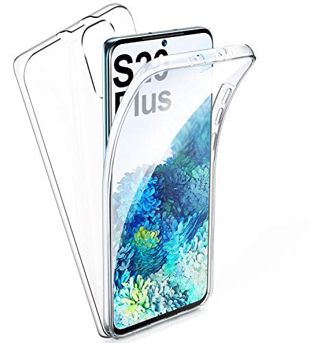 AROYI Samsung Galaxy S20 Plus Hülle 360 Grad Handyhülle (transparent)