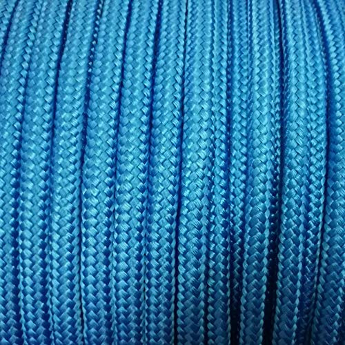 Smart House GB 6mm Polypropylene Rope Braided Poly Cord Sailing Yacht Climbing Boat (Blue, 30)