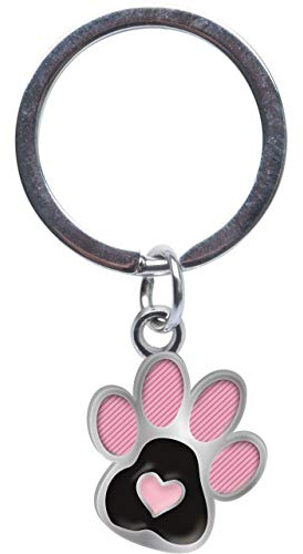 Sheepworld - 46820 - Mini Schlüsselanhänger, Die mit dem Hund geht, Metall, Kunststoff, 5cm x 2,5cm