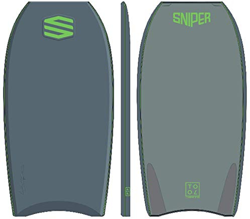 Sniper Bodyboard Alex Uranga Tool PP 41,5, Farbe:grau, Größe:41,5